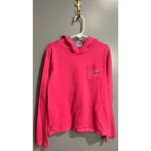 Vineyard Vines Girls Hooded Long Sleeved Shirt
